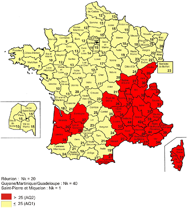 Carte de France